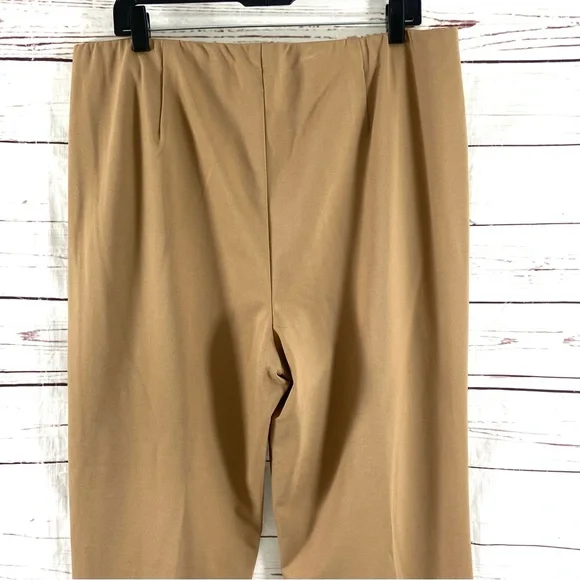 J. Jill Pants Women’s XL Camel Brown Pull On Stretch Ponte - Picture 6 of 13